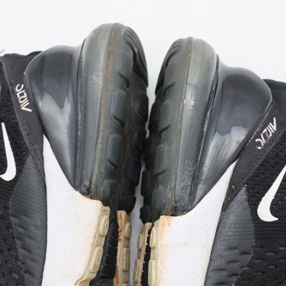 Nike Air Max 270 Sneakers Women's Size 6.5 Running Shoes Black White AH6789-001 - Picture 10 of 10